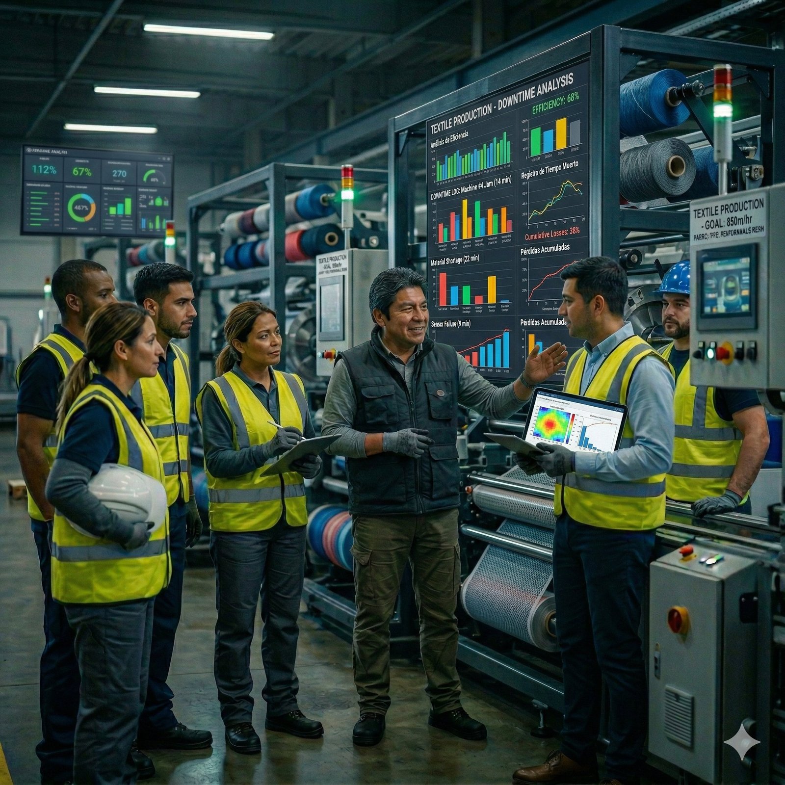 Planta de producción - análisis de eficiencia